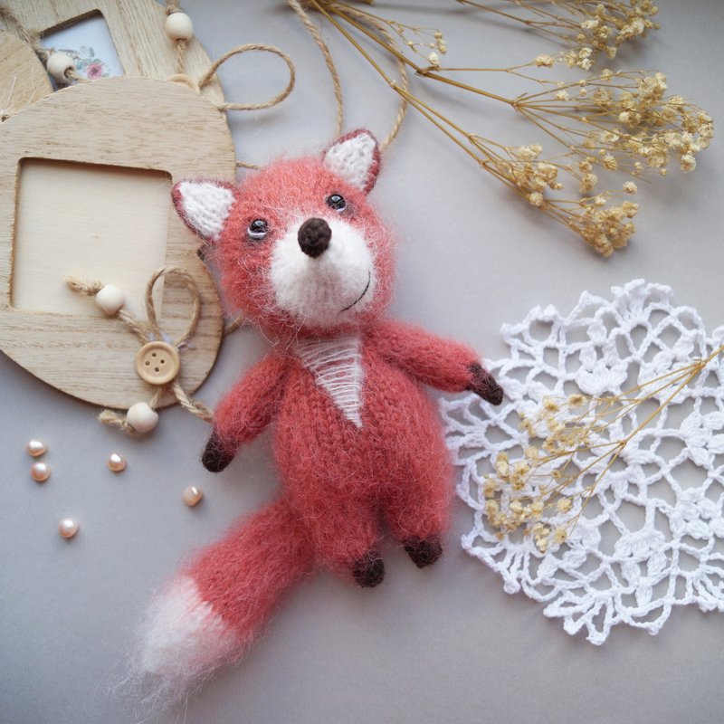 Fox toy knitting pattern. PDF. Amigurumi tutorial. Animal knitting pattern - 手工藝教學/工具書 - 其他材質 