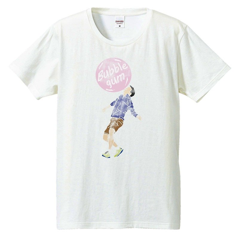 Tシャツ / Bubble gum - Tシャツ メンズ - コットン・麻 ホワイト