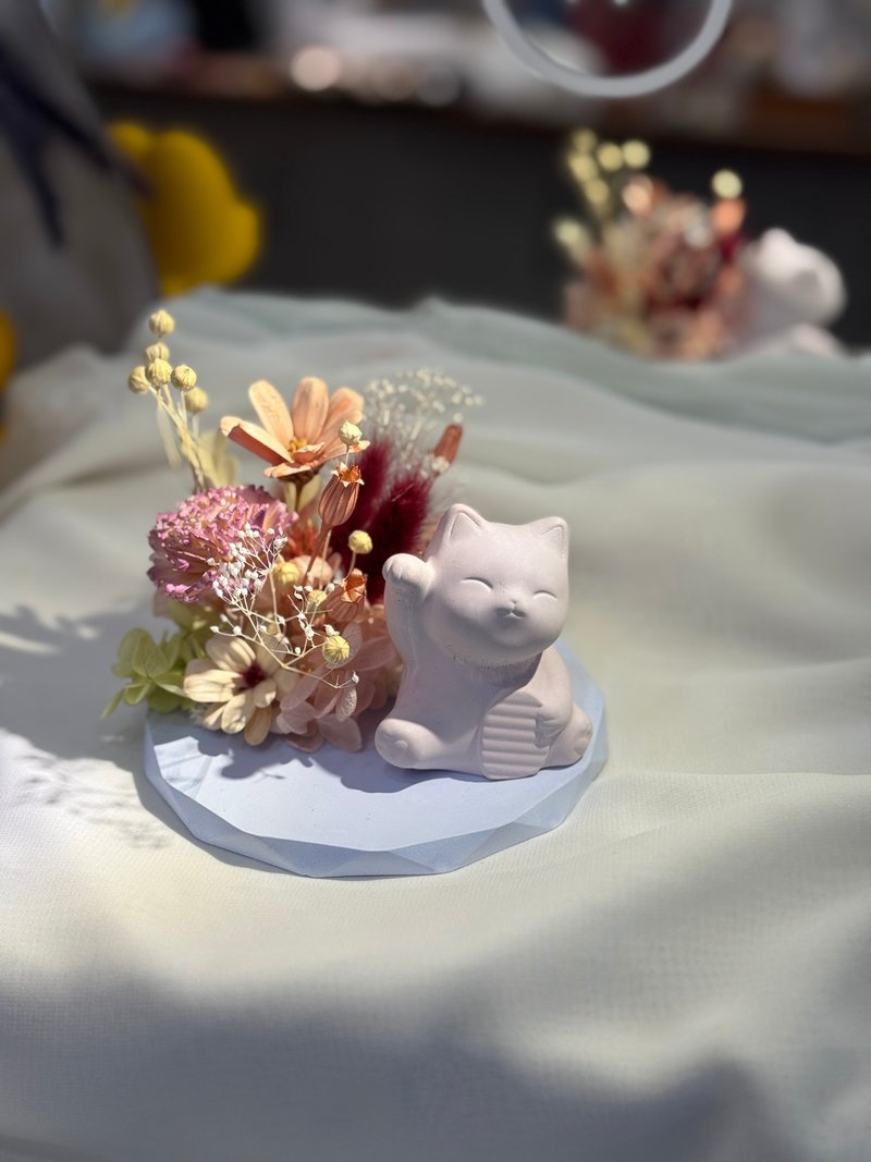 擴香花藝 居家好運擺飾  生日禮物  開業禮物 - 擺飾/家飾品 - 水泥 多色