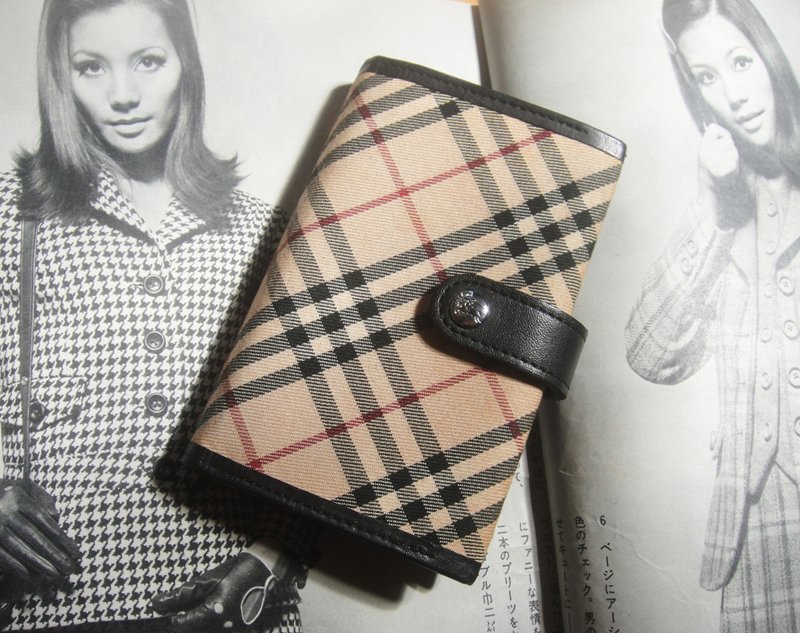 Glorious Era OLD ERA_Early second-hand Burberry notebook notepad - สมุดบันทึก/สมุดปฏิทิน - วัสดุอื่นๆ 