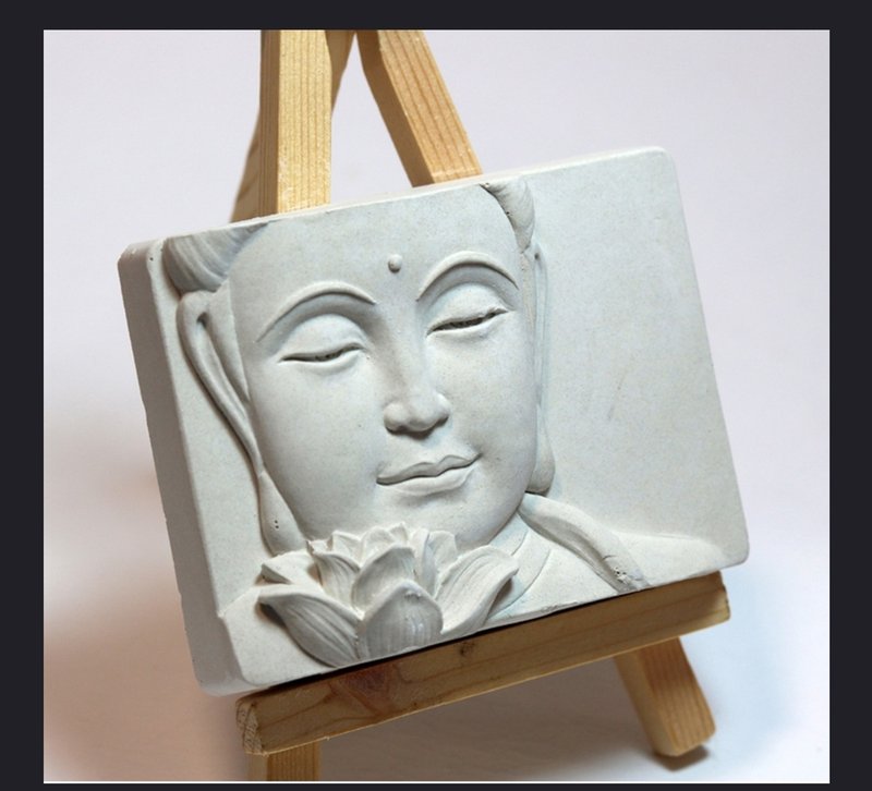 佛像擺件客製單 - 香氛/精油/擴香 - 其他材質 白色