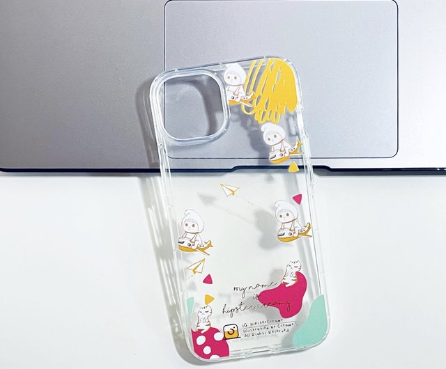 Hipster Creamy cats Clear phone case Shop Hipster Creamy