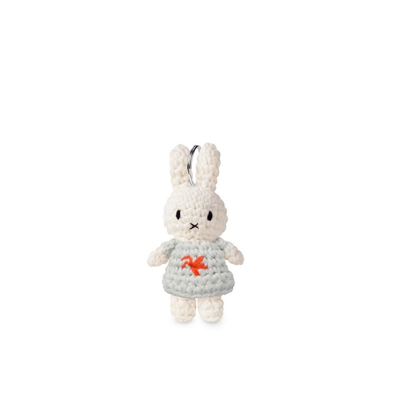Just Dutch | Miffy 手工編織 繁花似錦 鑰匙圈 吊飾 黃永玉 - 公仔/玩偶 - 棉．麻 綠色