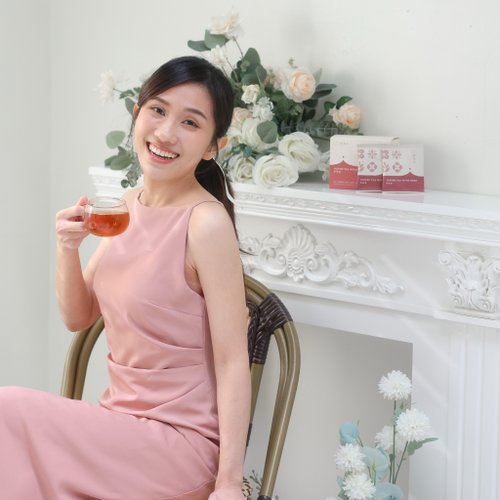 溡菓以SUKOIII 養顏美容【好瑰蜜-玫瑰紅棗國寶茶】無咖啡因輕養茶 - 溡菓以