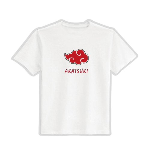 CHIC SHOP 插畫設計館 akatsuki 火影忍者 曉 文創 衣服 T恤 白T 童裝 純棉 吸濕排汗