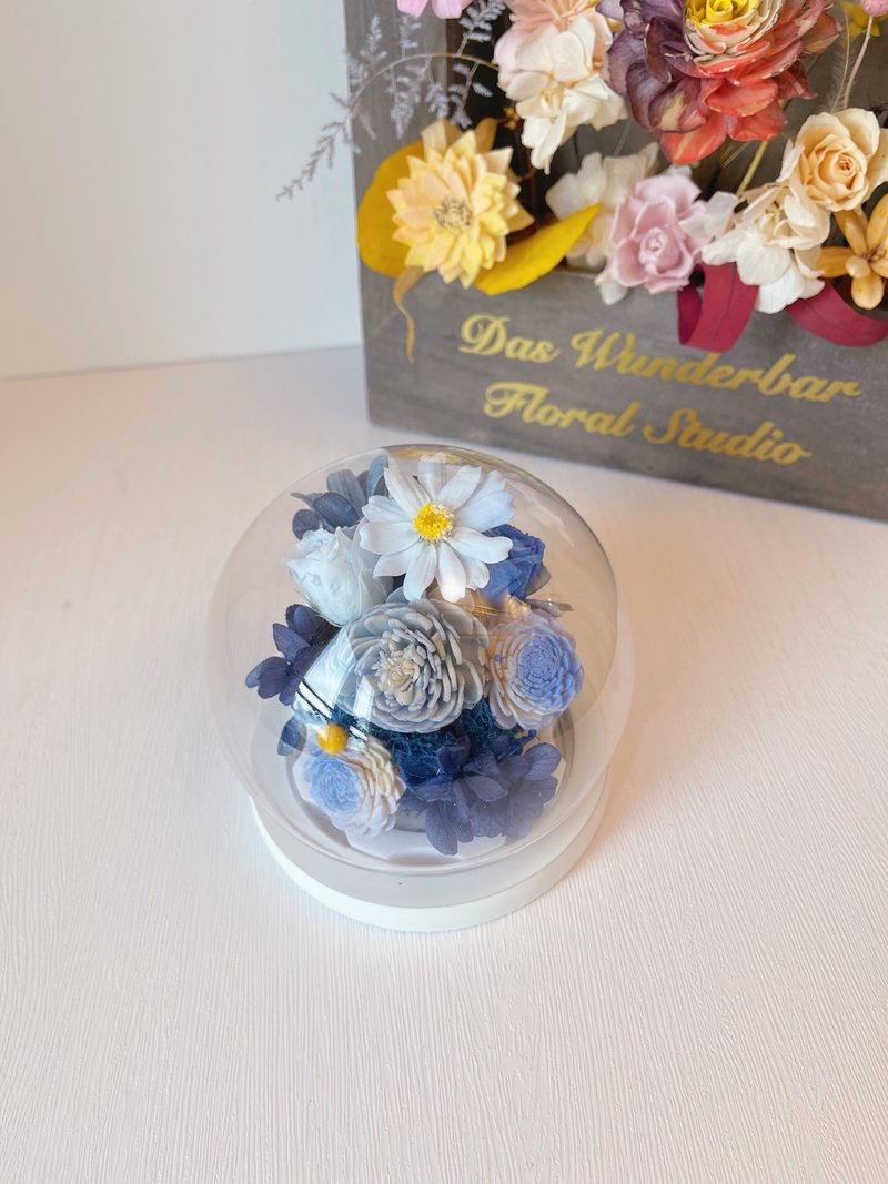 【香港花藝工作室】暑期親子花藝興趣班 - 小小保鮮花水晶球 - 植栽/花藝 - 植物．花 