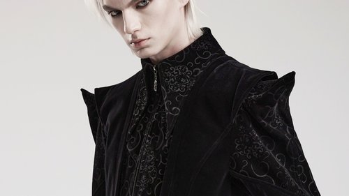 PUNK RAVE ジップアップ　変形　コート　ぽんぽんフード　ゴシック PUNK RAVE ジップアップ 変形 コート ぽんぽんフード ゴシック