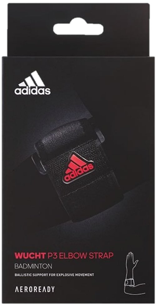 艾威爾生醫科技 【台灣製】adidas AEROREADY WUCHT P3 高機能加強型運動肘束帶