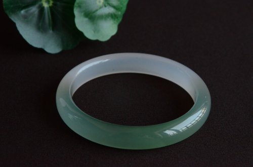 臻佩原創設計館 【春繞之二】天然綠玉髓手鐲平安鐲