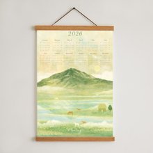 パステル画 風景画 木製フレームなし色紙サイズ 小さいサイズの