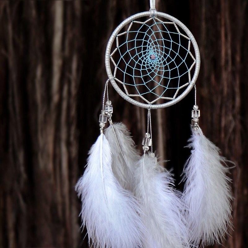 【Limited】Dream Lucky Star 丨Stone Birthday Gift Dream Catcher 丨 Ornament - Galaxy Gray - Items for Display - Other Materials Gray
