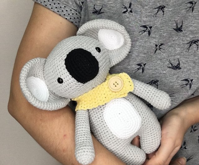 Koala baby toy, koala stuffed animal, koala plush toy, koala gifts. - Shop  KnitInBy Kids' Toys - Pinkoi