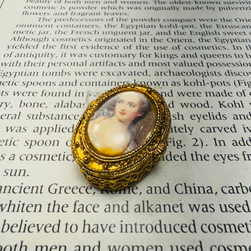 Florenza金色仕女小盒 - 其他 - 其他金屬 