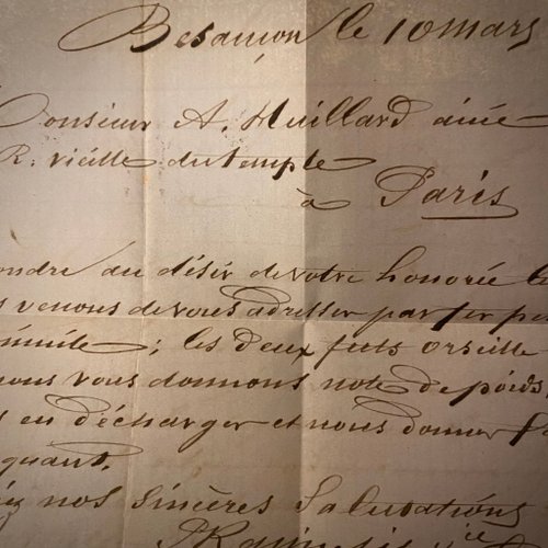 古い手紙束　公証人　アンティーク　フランス　ヴィンテージ　一点物　no.182 500x0.jpg