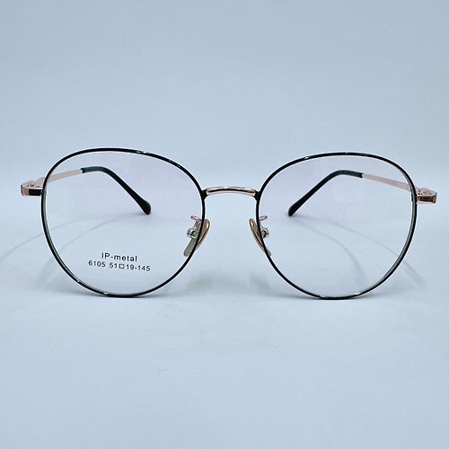 EGlasses。眼鏡物語 站內最高等級UV420濾藍光0度眼鏡│合金系列青春無敵修臉圓款12