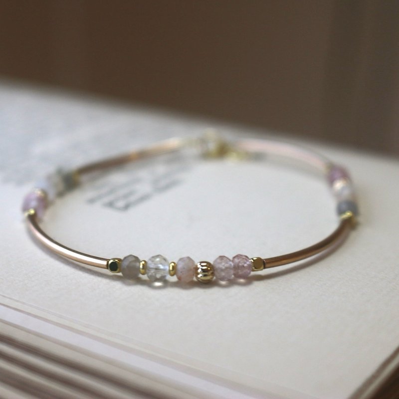 手鍊 吸引好運 超七 - 習慣 - - 手鍊/手環 - 寶石 橘色