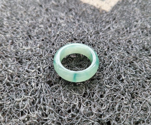 秦翠】天然翡翠氷フルカラーライトミントグリーンディープ