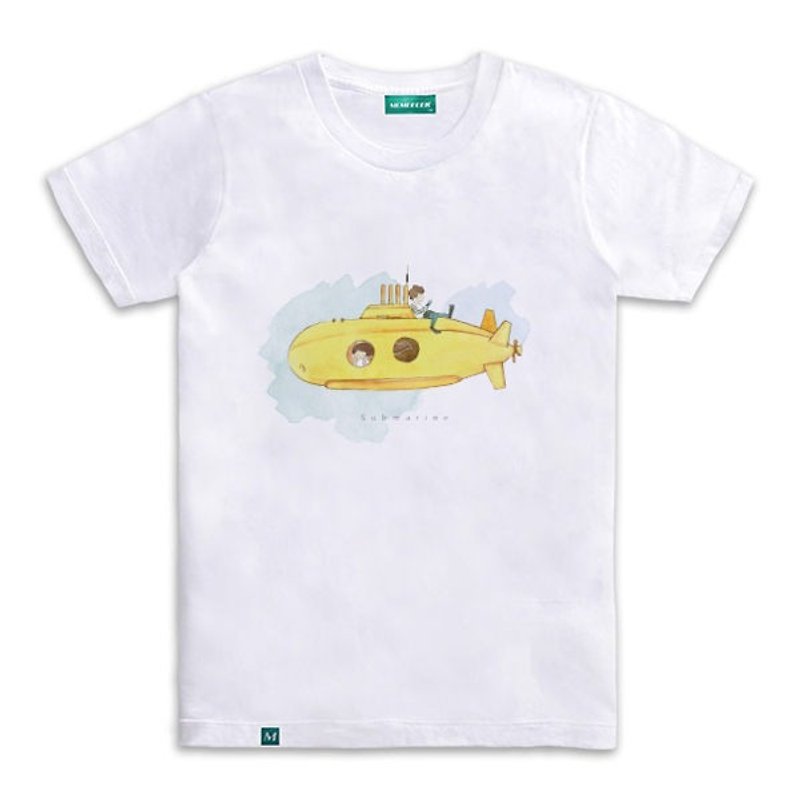 【Leader】-T-shirt - Unisex Hoodies & T-Shirts - Cotton & Hemp White