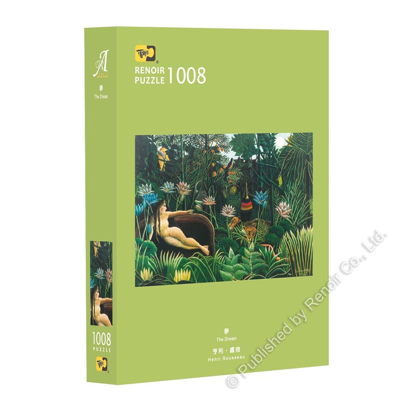 Renoir Puzzle Cultural Workshop/Dream/1008 Puzzles/Henri Rousseau - เกมปริศนา - กระดาษ 