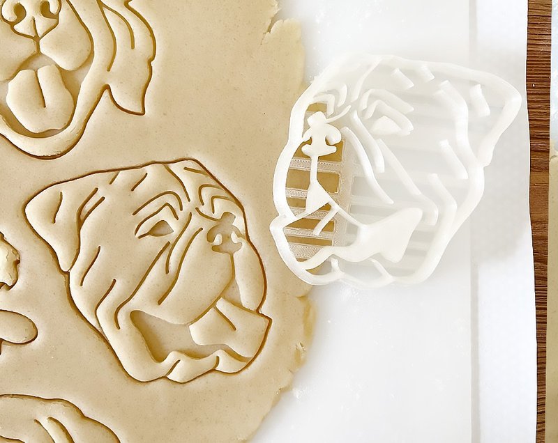 鬥牛獒餅乾模具 - 其他 - 塑膠 