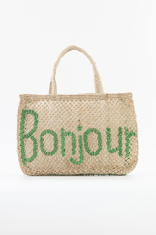 The Jacksons Large Bonjour Tote Bag for Women