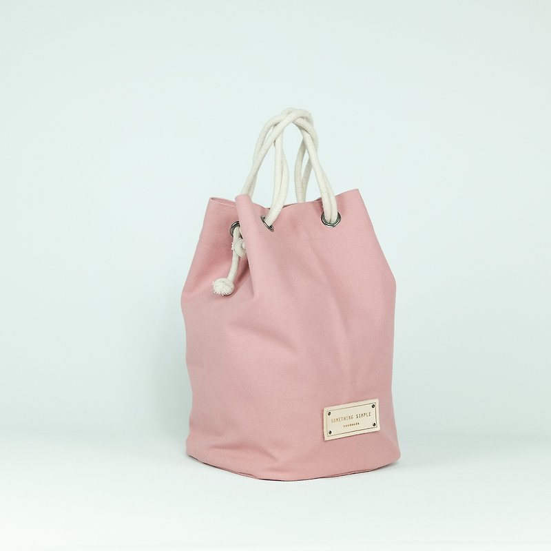 ROUND ME UP - Pink - Drawstring Bags - Cotton & Hemp Pink