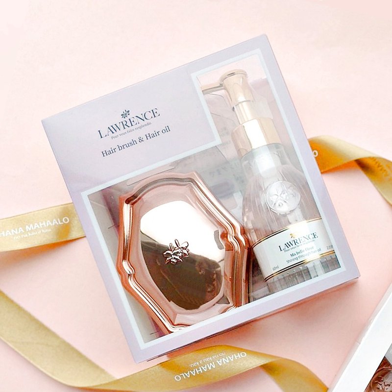 LAWRENCE - Pink Sparkling Magic Hair Essential Oil Gift Box - น้ำหอม - วัสดุอื่นๆ สึชมพู