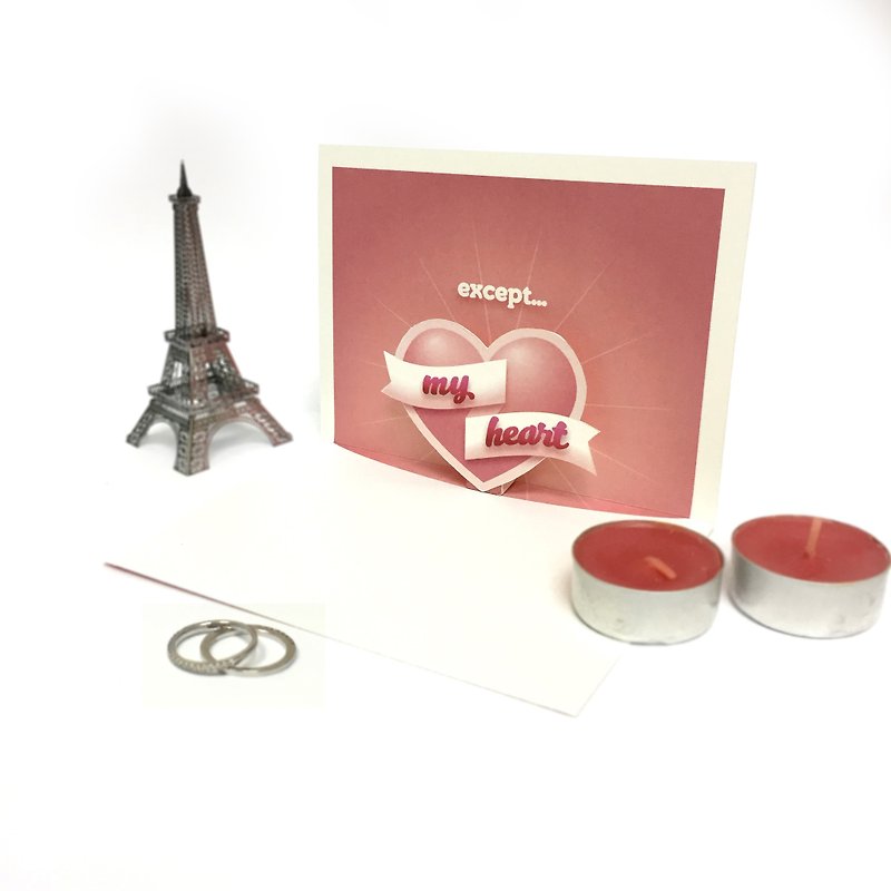 Love Card | Romantic Card | I Love You | Love Pop Up Card | Pop Up Card - Cards & Postcards - Paper 