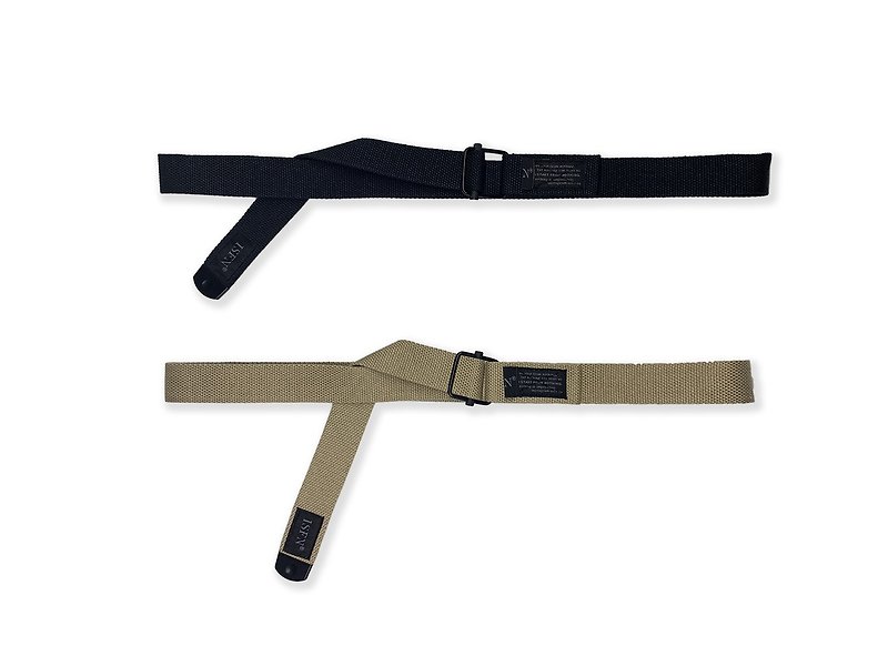 ISFN Belt 32mm - Belts - Cotton & Hemp Khaki