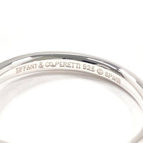 Tiffany & Co. カーブドバンド リング 14号 シルバー925 Tiffany & Co