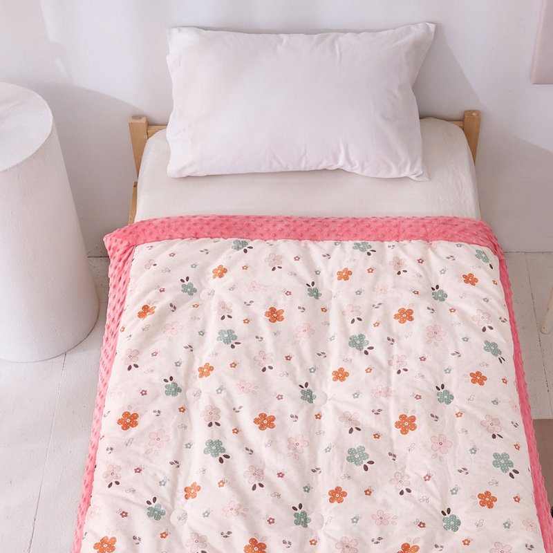 Heat Fi 兒童 精梳棉豆豆安撫被 冬被/ 120x150cm / 蓓蕾少女 - 棉被/毛毯 - 其他材質 多色