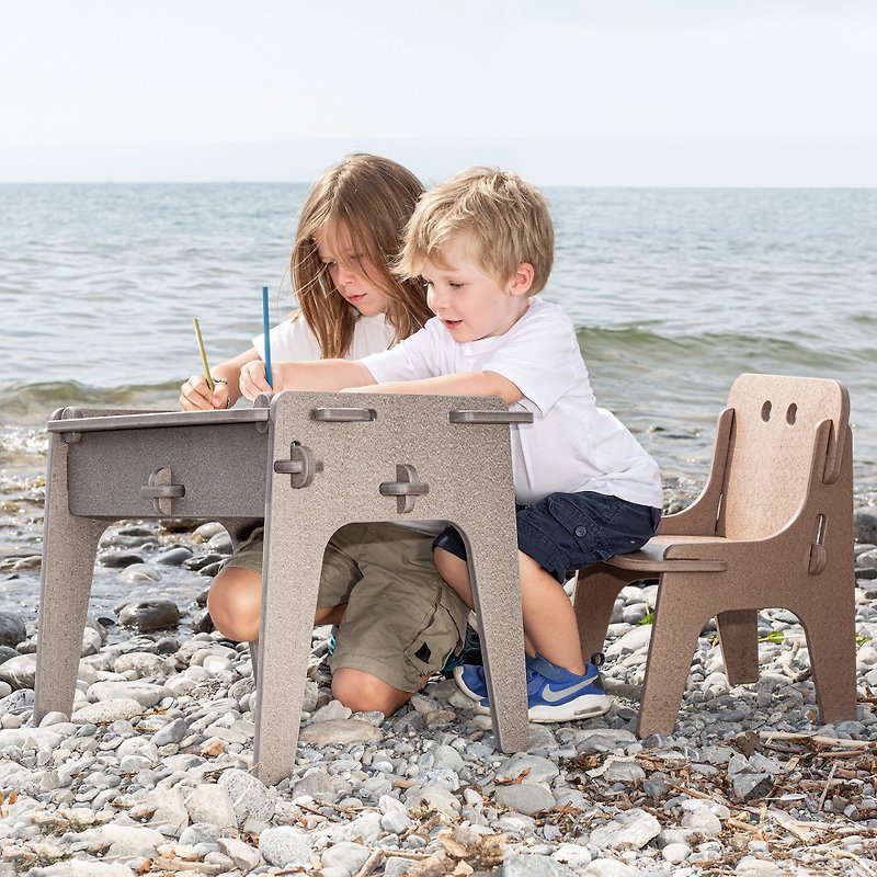 【募資】Hi Mer ! 海廢轉生學習桌椅 ∣ 海廢回收再製 陪伴孩童一塊長大