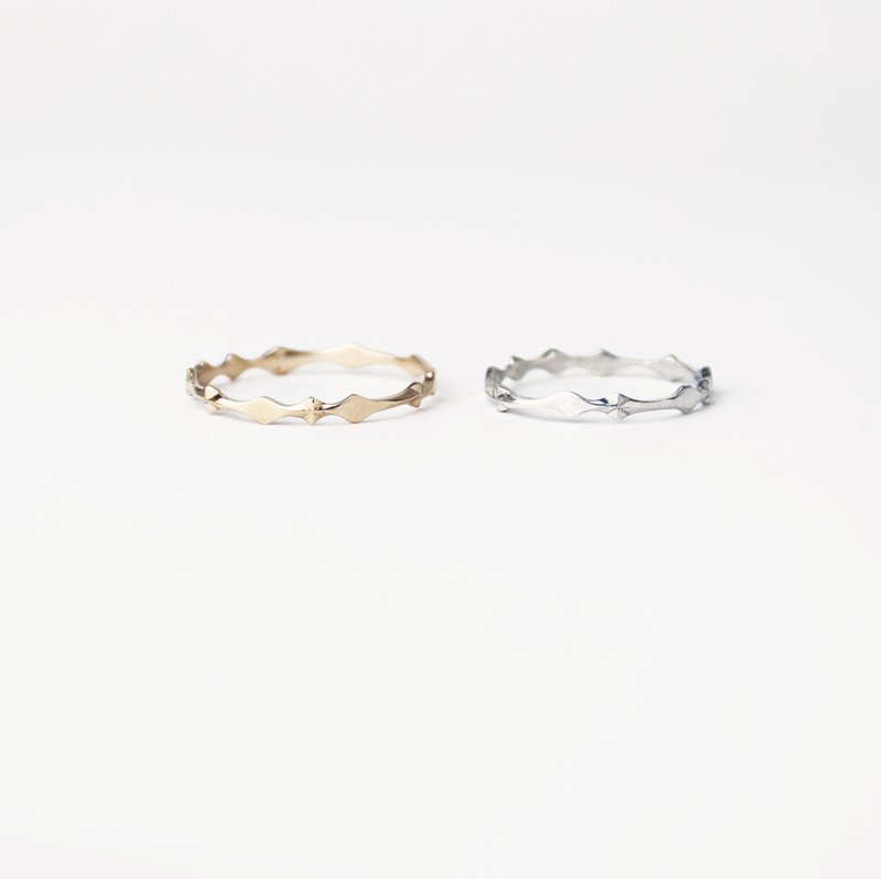 radiant thin ring - แหวนทั่วไป - เงินแท้ สีเงิน