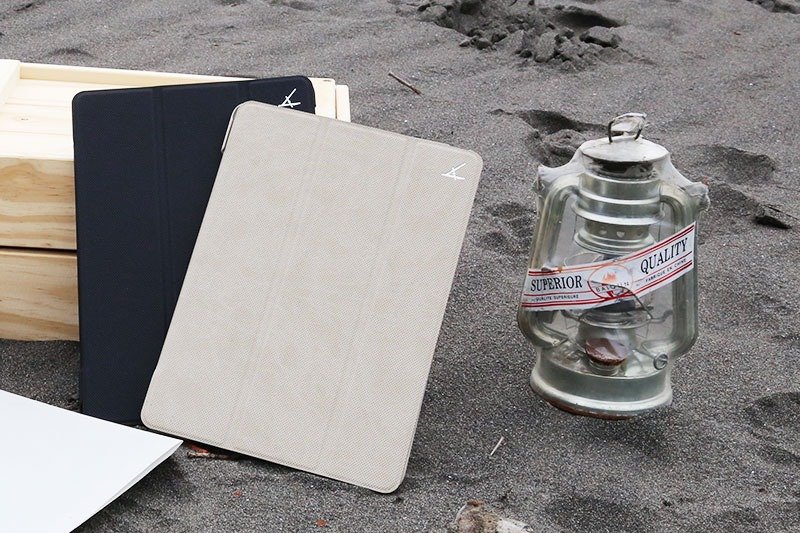 Optima iPad Pro 9.7-inch 2016年輕薄保護殼 針織麻 - 平板/電腦保護殼/保護貼 - 人造皮革 卡其色