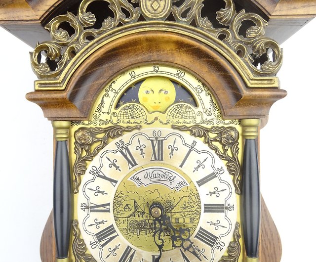 アンティーク ヴィンテージ オランダ製掛け時計 ウォーミンク ウーバ