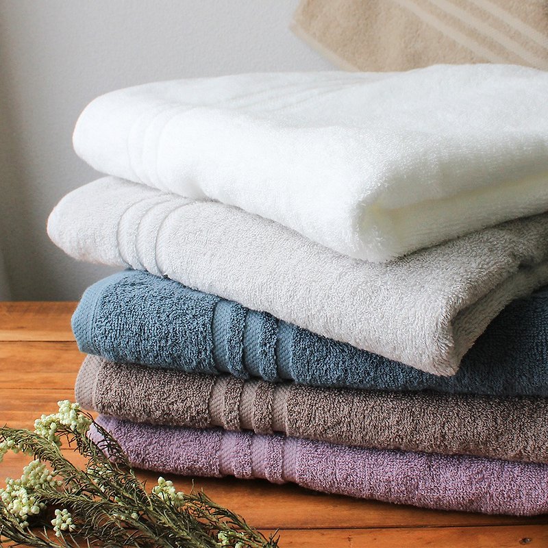 [Japanese Peach Snow] Imabari Hotel Towel Made in Japan - 6 Colors - Towels - Cotton & Hemp Multicolor