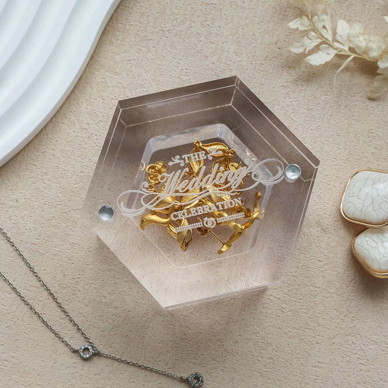快速出貨 飾品 戒指盒 | 求婚/婚戒盒/鑽戒盒 求婚必備 情人禮物 - 居家收納/收納盒/儲物盒 - 壓克力 透明