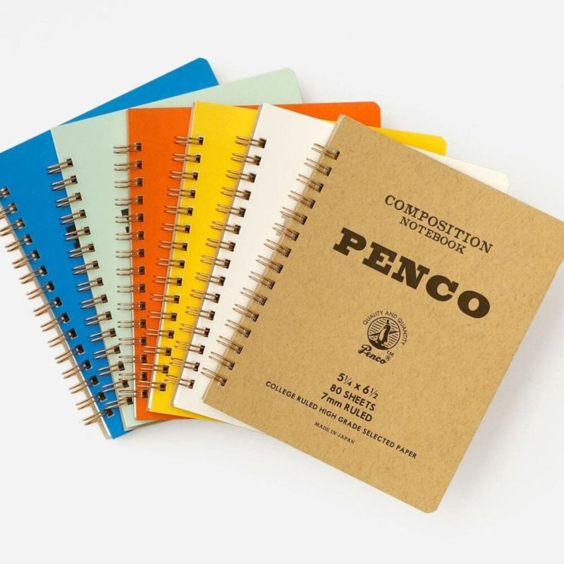 Hightide_Penco_線圈筆記本 M - 筆記本/手帳 - 紙 多色