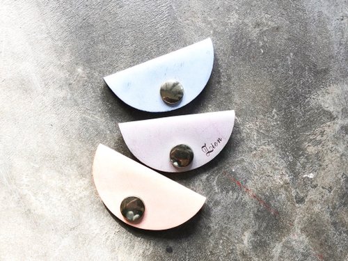 港產皮革｜Leatherism Handmade Products #成品製造 半圓繞線器 (一組3個) 皮革捲線器 手工 線材 頭層植鞣
