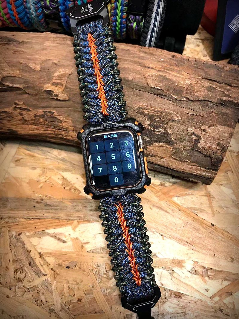STRING MAN Paracord-Apple watch Paracord Strap 44mm, 42mm, 40mm, 38mm - Watchbands - Nylon 