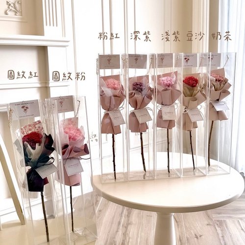 カーネーションさん専用 HEADS/母の日ハンドメイドカード-8/ミニカーネーション(10枚