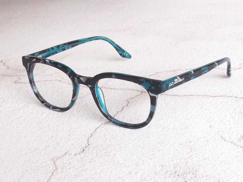 Aeolus hand-made acetate frame (YC21033-C3) - Glasses & Frames - Other Materials 