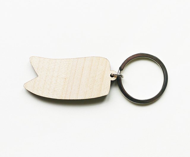 こいのぼり鯉のぼり木製キーホルダー - ショップ Minifanfan