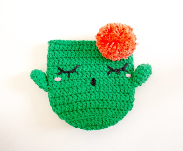 Cactus Crochet Can Cozy