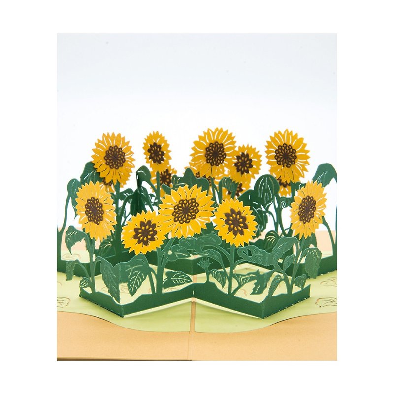 Sunflower Pop-up Greeting Card - Cards & Postcards - Paper 
