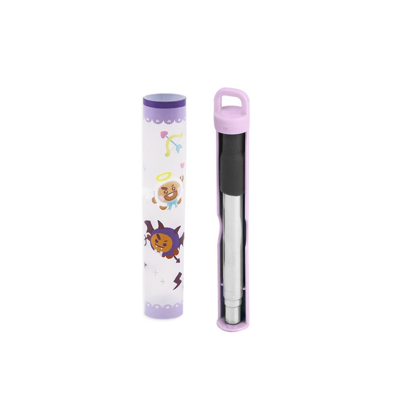 環保飲管 BT21 Angel & Villain Edition - SHOOKY - 環保吸管 - 其他材質 