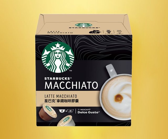 Dolce Gusto】Starbucks Latte Coffee Capsules Smooth Taste Milk Foam 12pcs  3boxes - Shop dolcegusto-tw Coffee - Pinkoi