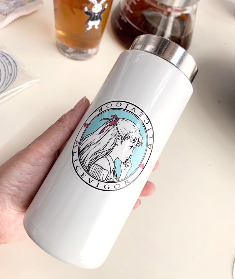 Alicevigor Logo Sticker - สติกเกอร์ - กระดาษ 