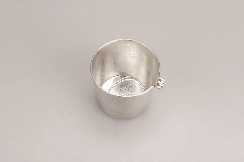 純錫新月公杯 - 茶具/茶杯 - 其他金屬 銀色