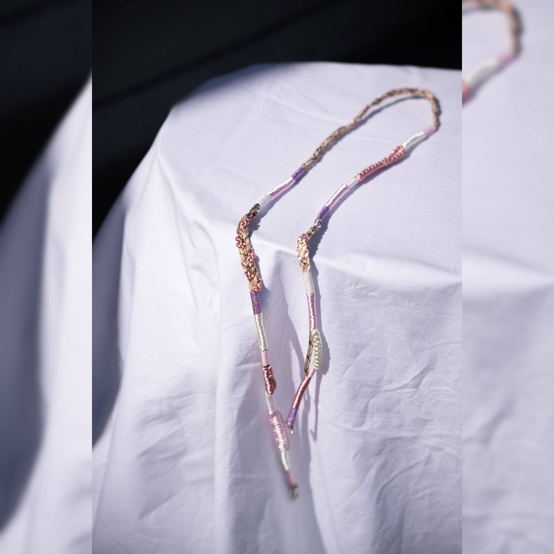 MULTI STRAP 120 -pink-　ストラップ - 手機掛繩/背帶 - 其他人造纖維 